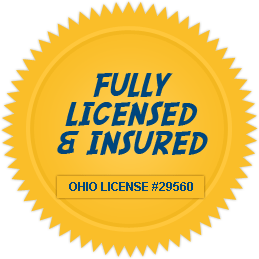 Fully Licensed and Insured - Ohio License #29560